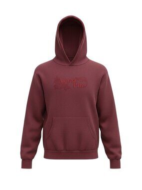 Alpha Phi Maroon Hoodie Sweatshirt Bella+Canvas Medium